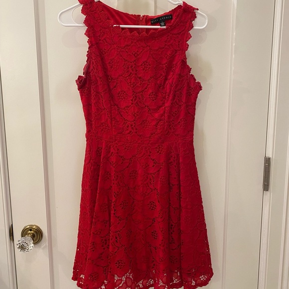 Red City Studio Lace Dress - Picture 2 of 4